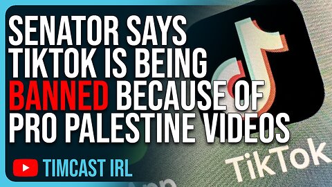 Senator Says TikTok Ban Is Because Of Pro Palestine Videos, Govt. CANNOT Control The Narrative