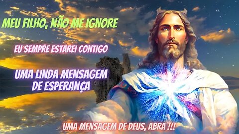 UMA MENSAGEM DE ESPERANÇA EM JESUS CRISTO - A MENSAGEM DO DIA - UMA MENSAGEM PARA MIM