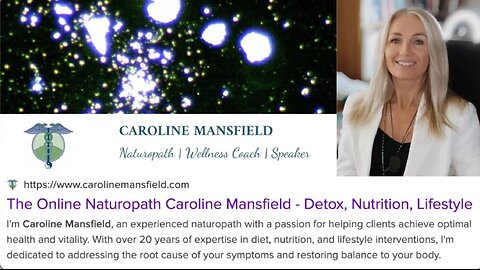 MasterPeace Science - Naturopath, Live Blood Microscopist ~ Caroline Mansfield Testimony