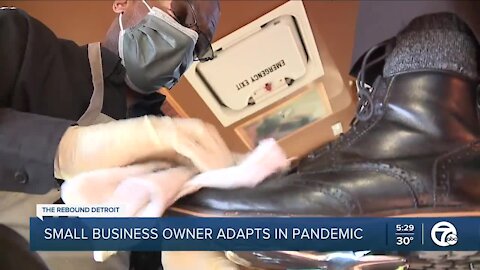 Pandemic pivot: Michigan man launches shoe shine shuttle bus amid COVID-19 business crunch