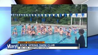 Good morning from the Rock Spring Swim Club!