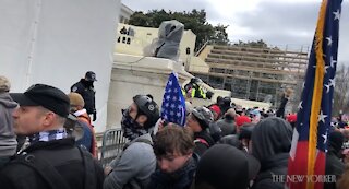 Reporter’s Footage Inside Capitol Jan 6th
