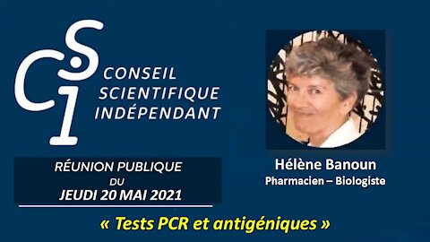 CSI n° 06 - Hélène Banoun -Tests PCR et antigéniques