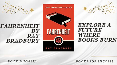 Fahrenheit 451: A Novel by Ray Bradbury. Explore a Future Where Books Burn. Book Summary
