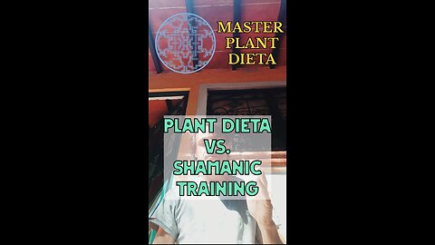 Masterplant dieta Vs. Shamanic training