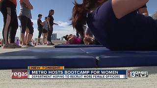 LVMPD hosts boot camps for women