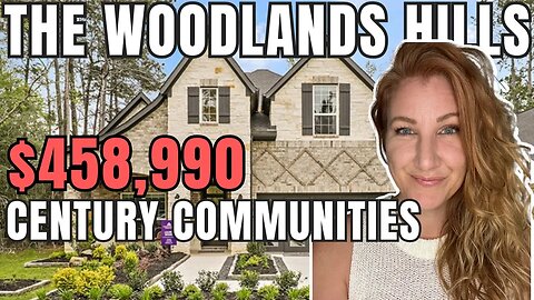 Century Communities Laurel Model in The woodland Hills | Best Houston Communities | #CandisInTexas