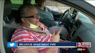 Apartment fire leaves people with homes