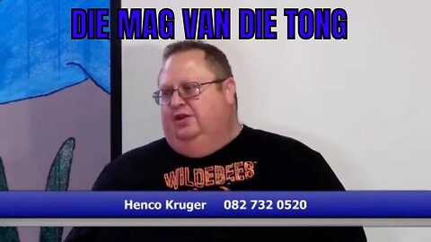 Die mag van die tong - Henco Kruger