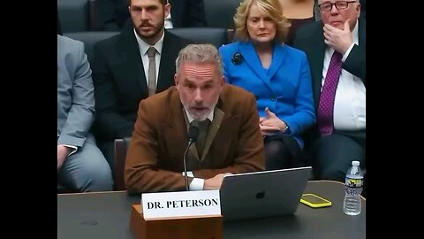 Not sure how I missed Jordan Petersons January6th congressional testimony but, it is worth the watch