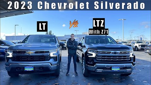 2023 Chevrolet Silverado LTZ (Z71) vs LT // specs. Do you know the differences?