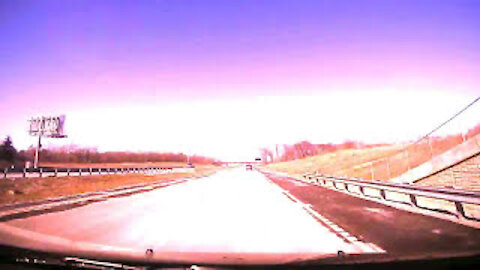 Trippy Drive Lapse Sample Footage Brinno TLC120 Cam