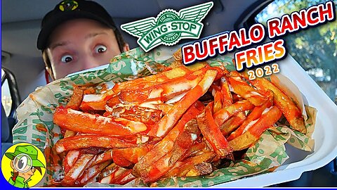 Wingstop® BUFFALO RANCH FRIES 2022 Review 🛩️🐃🔥🍟 ⎮ Peep THIS Out! 🕵️‍♂️
