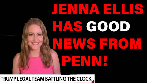 Jenna Ellis Has Good News From The Legal Fight In Pennsylvania!