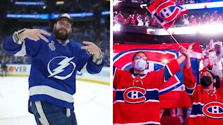 Nikita Kucherov du Lightning de Tampa Bay rit des fans du CH et ça ne passe pas au Québec
