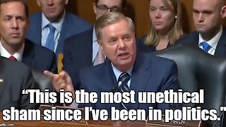 Lindsey Graham rips 'despicable' Dems for smearing Kavanaugh