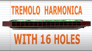 How to Play a Tremolo Harmonica with 16 Holes