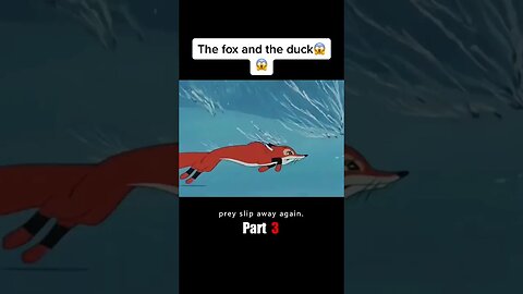 The fox and the duck😱😱 #movie #film #fox #duck