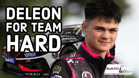 #BTCC Deleon back for 2024 with Team HARD