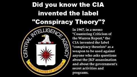 No longer a conspiracy theory - Updated Version