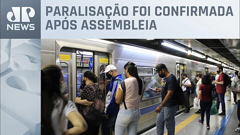 Sindicato confirma greve no Metrô de São Paulo nesta quinta-feira (23)