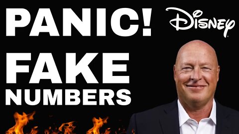PANIC AS DISNEY GETS CAUGHT FAKING NUMBERS As Reported By Wall Street Journal! Got CEO Chapek Fired!