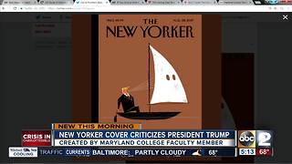 MICA faculty member pens Trump on cover of The New Yorker