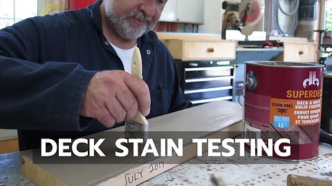 DECK STAINS: How I've Tested Them Since 1990