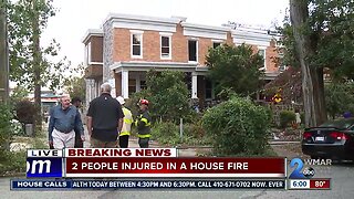 Two injured in house fire in Hampden