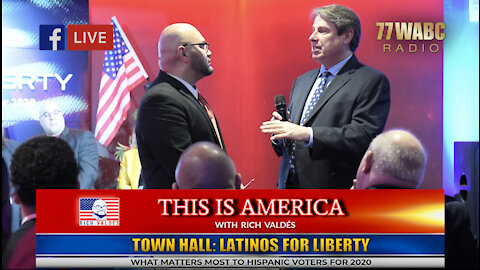 LIVE: Hispanic Town Hall, NYC | Rich Valdes, 77 WABC