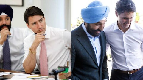 Justin Trudeau & Navdeep Bains Are Reliving Their Bromance As The Minister Steps Down