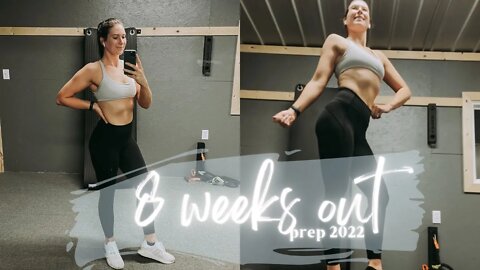 food, physique update & check in | Bikini Prep 2022