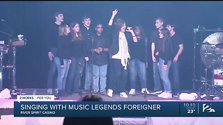Cascia Hall Students Perform With Legendary Band Foreigner
