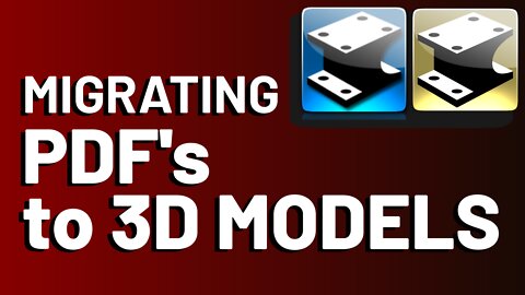 IRONCAD HOT TIP #002 - Migrating PDF to 3D Geometry