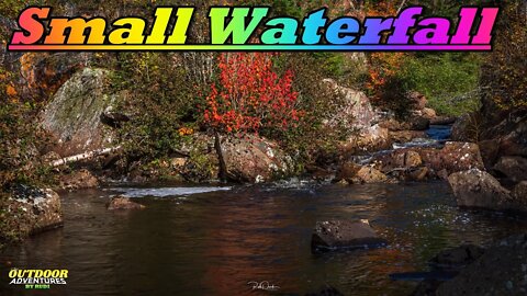Small Waterfall along the Highway in Ontario Nomad Outdoor Adventure & Travel Show Vlog1964
