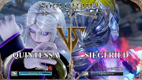 SoulCalibur VI — Amesang (Quintessa) VS LoeweMilli (Siegfried) | Xbox Series X Ranked