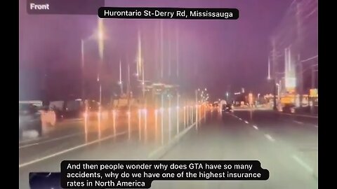 Dangerous driving in Mississauga