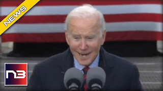 Biden Rattles On and On About His Infrastructure Law In Victory Speech