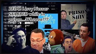 PEDO LARRY NASSAR GETS STABBED...OOPS!!!