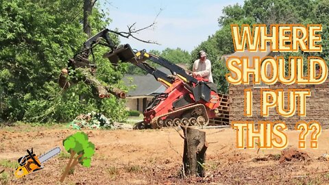 Repairing the SILT Fence | Large TREES are Gone ( BUILDING OUR DREAM HOME )