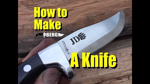 Berg Knifemaking How to Make a Knife with Dovetail Stainless Bolsters