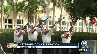 Veterans Day celebration held in Boynton Beach