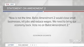 Florida Governor on Amendment 2