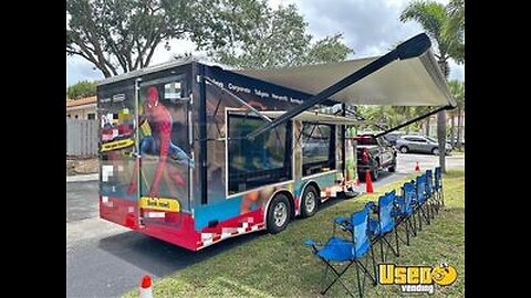 Turn Key 2022 22' X 8.5' Mobile Video Gaming Trailer | Party Gaming Trailer for Sale in Florida