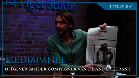 Mediapanel: uitgever Sander Compagner van de Andere Krant