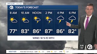 Metro Detroit Forecast: More storms on Wednesday