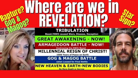 Where are we in Revelation? Rapture? Stars? Gog? 8-19-22