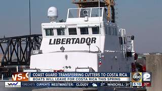 U.S. Coast Guard transferring cutters to Costa Rica