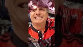 BOLSONARO DIZ QUE VAI TORCER PARA O FLAMENGO NA FINAL DA LIBERTADORES #Shorts