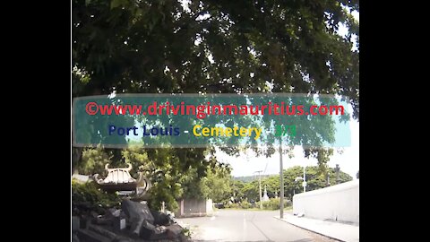 www.drivinginmauritius.com - Port Louis, Mauritius Cemetery 3/3 (N0252)